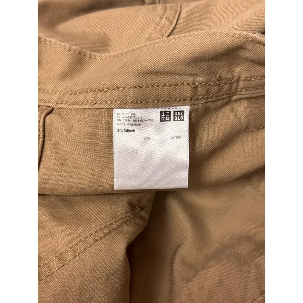 JW Anderson x Uniqlo Pants 30 x 34 Mens Fatigue Cotton Twill Trouser